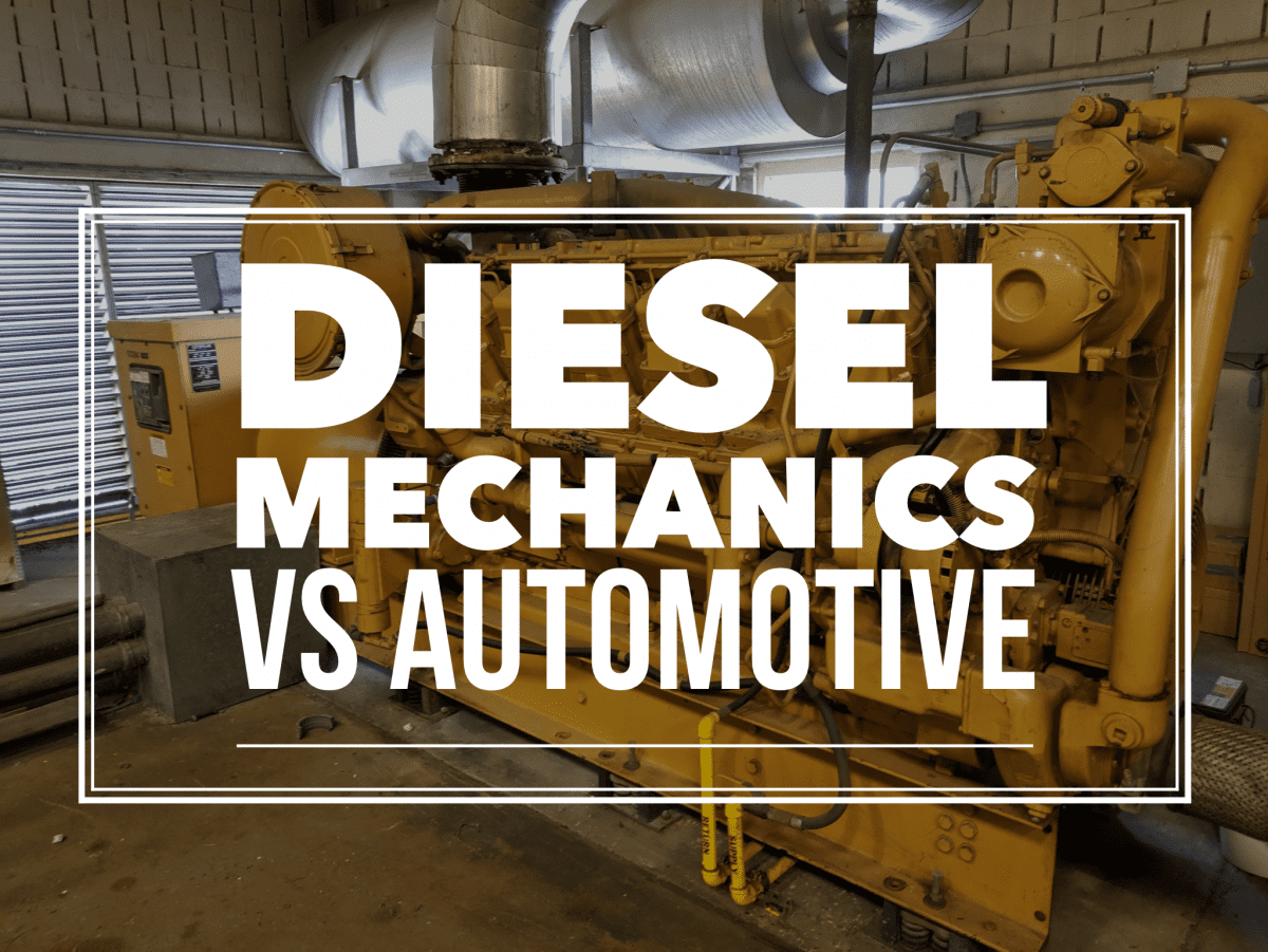 Diesel Mechanic vs Automotive 10 Reasons Diesel Is Better learn diesels